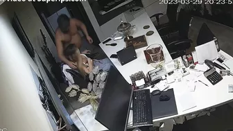 Big boos with a hard cock fucks his secretary in office spy cam porn movie