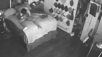 Wild stepfamily sex with a white stepsister and BBC stepbro in IP cam XXX