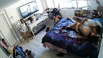 XXX cam movie showing a tattooed stepsister fucking in missionary brutally