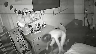 British stepsister opens her wet fucking pussy for true invasion in IP cam XXX