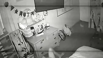 British stepsister opens her wet fucking pussy for true invasion in IP cam XXX