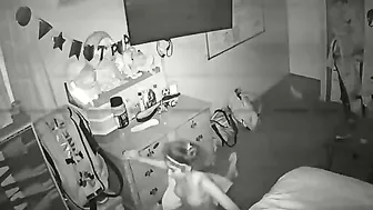 British stepsister opens her wet fucking pussy for true invasion in IP cam XXX