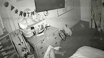 British stepsister opens her wet fucking pussy for true invasion in IP cam XXX