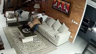 Twisted blowjob from stepsister who enjoys being recorded by SPY camera