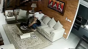 Twisted blowjob from stepsister who enjoys being recorded by SPY camera