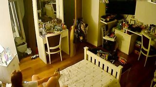 Stepsister inserting stuff into her greedy pussy in spy cam porn movie here