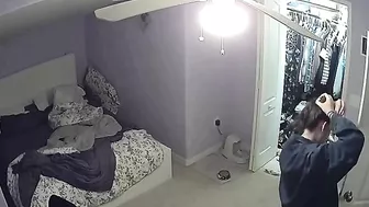 Big boobs stepsister showing her body as her brother spies thru the cam