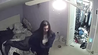 Big boobs stepsister showing her body as her brother spies thru the cam