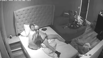 Lovely US couple showing their lust in free online porn movie with riding