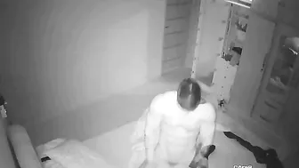 Beefy stepbrother fucking her wet slit with his super hard boner on all fours