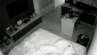 Step family porn showing a kinky UK couple that enjoys filthy IP cam action