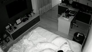 Step family porn showing a kinky UK couple that enjoys filthy IP cam action