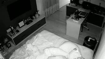 Step family porn showing a kinky UK couple that enjoys filthy IP cam action