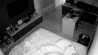 Step family porn showing a kinky UK couple that enjoys filthy IP cam action