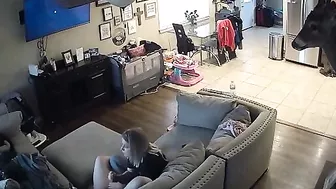 Leaked spy cam footage showing a GF that jerks off his throbbing dick too Leaked spy cam footage showing a GF that jerks off his throbbing dick too