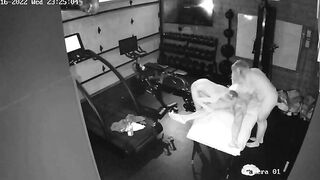Older guy enjoying a four handed massage session in free IP cam porn video