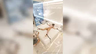 Asian BDSM IP cam footage that shows a great experience with spooky implications