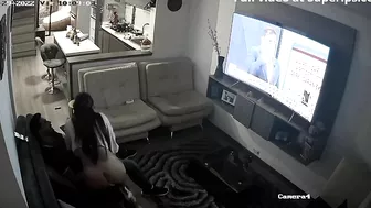 Latina stepmom fucked in free IP cam porn video with a nice twist to it