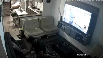 Latina stepmom fucked in free IP cam porn video with a nice twist to it