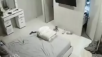 Stepdaughter sucking cock as daddy spies on her using that fucking camera