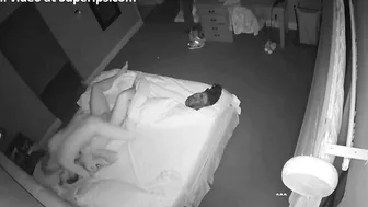 Stepbrother is caught fucking his stepsister and recorded on a spy camera