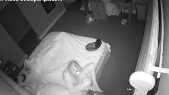 Stepbrother is caught fucking his stepsister and recorded on a spy camera