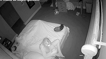 Stepbrother is caught fucking his stepsister and recorded on a spy camera