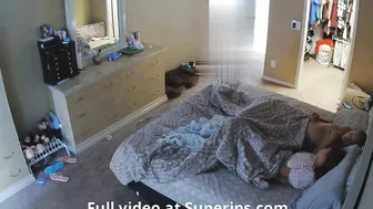 Hidden cam fuck video from parent's bedroom exposes them having sex