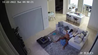 Horny brother spies on his sister and records her having sex with her BF