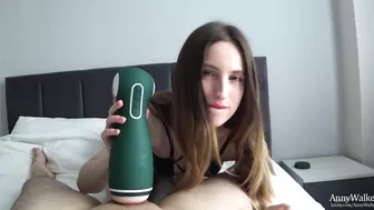 Fuckin' my internet girlfriend while my wife is on a business trip