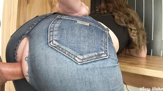 This Bitch Tore Her Jeans Jumpin' on My Dick