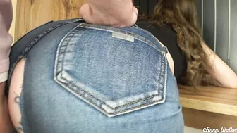 This Bitch Tore Her Jeans Jumpin' on My Dick