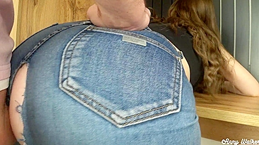 This Bitch Tore Her Jeans Jumpin' on My Dick