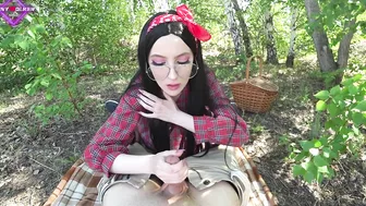 A Walk Through The Woods Ended With A Facial Cum Title