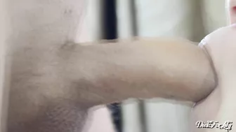 Fucking hell! That's one massive load of spunk splattered all over that pretty face.