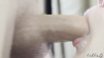 Fucking hell! That's one massive load of spunk splattered all over that pretty face.