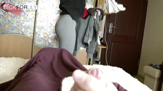 Divorced Stepsister's BJ and Titty Show!