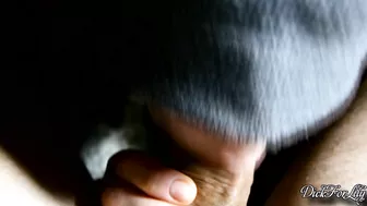 Fuckin' Rough Blowjob in the Car Cumshots Twice!