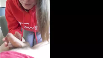 Fucking Measures My Dick With Her Foul Mouth and Swallows my Load!