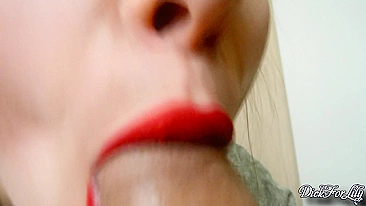 Watch this slutty teen bitch sucking dick like a fuckin' pro!