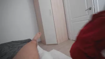 The Neighbor's Cream Hunt Ended with My Jizz on Her Face!