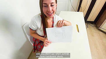 A Concerned Student's Dick Drawin' Pussy Load