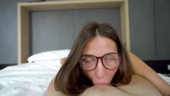 Modest IT Girl Turned Out to Be a Perv Cumming on Her Face!