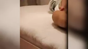 MILF Secret Solo Masturbation Caught on Hidden Cam! Clit Fingering & Orgasmic Pussy Rub