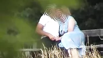 Mature Couple Public Blowjob and Swallowing Caught on Hidden Cam
