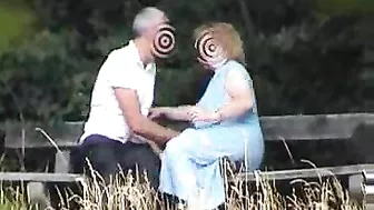 Mature Couple Public Blowjob and Swallowing Caught on Hidden Cam