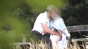 Mature Couple Public Blowjob and Swallowing Caught on Hidden Cam