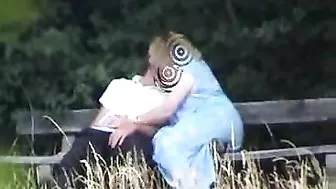 Mature Couple Public Blowjob and Swallowing Caught on Hidden Cam