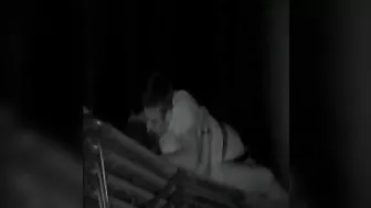 College Amateurs' Hidden Cam Voyeurism in Public Outside