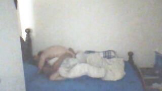 Interracial MILF Rides Big Black Cock in Hidden Cam Amateur Porn